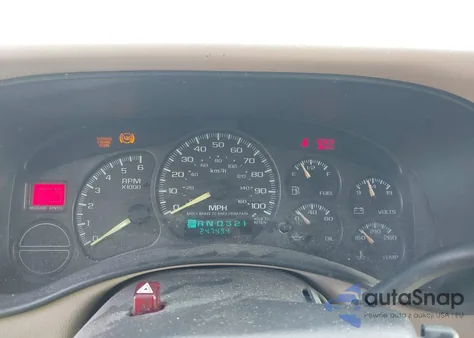 2001 Chevrolet Silverado 1500 Ls z USA, uszkodzony, nr VIN 1GCEC19T51Z173249